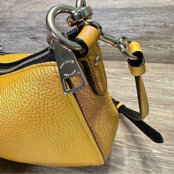 Coach Leather Iridescent Pearlescent Hologram Chelsea Crossbody Purse - Picture 8 of 16